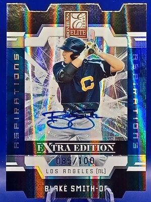 2009 Donruss Elite Extra Edition Aspirations Blake Smith Auto /100 - Image 1 of 2