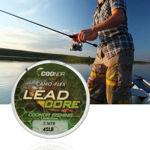 45lb 5m Fishing Line Leadcore Braided Fishing Line Hair Rigs Q4V6 - Picture 1 of 11