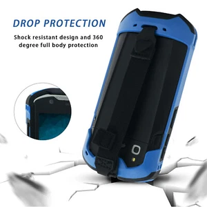 Protective Case Cover Strap Rugged Boot For Zebra TC51 TC52 TC56 TC57 UK - Afbeelding 1 van 8