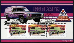 2024 Holden Sandman 50 Years Minisheet CTO Mint Stamp Australia - Picture 1 of 1