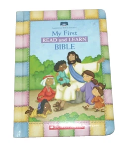 My First Read And Learn Bible Scholastic Cardboard Page ABS Toddler Children - Picture 1 of 2