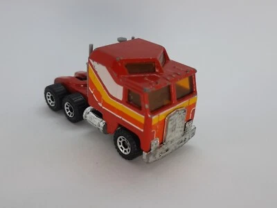 Matchbox Kenworth Trailer Tractor Semi Red  1981 USED/LOOSE F175 - Image 1 of 4