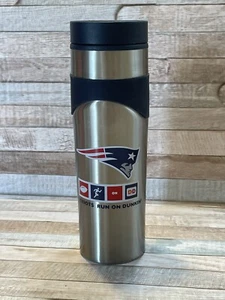 NEU Dunkin Donuts New England Patriots Kaffee Reisebecher Tasse Edelstahl Becher - Bild 1 von 6