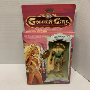 1984 Golden Girl 6"" WILD ONE Modellino Cacciatrice Barbara vintage al galoppo sigillato - Foto 1 di 5