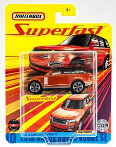 2020 Matchbox Superfast #10 '18 Range Rover Vogue SE MADAGASCAR ORANGE | FSC - Picture 1 of 1