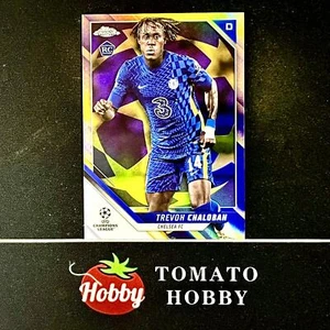 TOPPS CHROME UEFA 2021-22 TREVOH CHALOBAH RC Purple Gold Starball 1:7400 CHELSEA - Picture 1 of 2