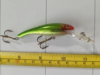 COTTON CORDELL WALLY 潜水鱼饵 绿色  — 第 1/4 张图片