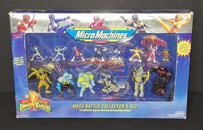Juego de coleccionista Power Rangers Micro Machines Mega Battle 1994 sellado/sin abrir Foto 1 de 4