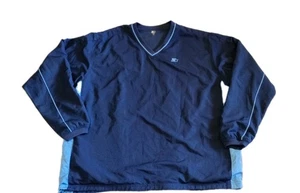 Blaue Langarmjacke der Marke Starter Pull Over V-Ausschnitt Größe XL  - Bild 1 von 16