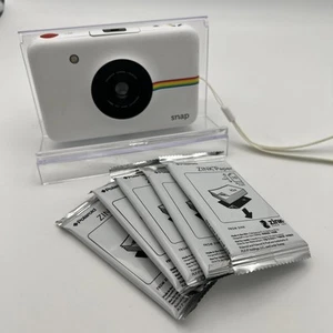 Papel Fotográfico Polaroid ZINK 2x3" - 50 Hojas Selladas con Cámara Polaroid Snap Blanco - Imagen 1 de 3