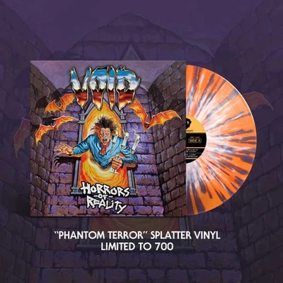 VOID - Horrors of Reality (LIM.700 SPLATTER LP*US THRASH METAL*POWERMAD*M.FATE) - Bild 1 von 2