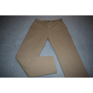 Brooks Brothers Pants Mens Size 32 x 32 Advantage Clark Chinos Khakis Tan Cotton - Picture 1 of 6