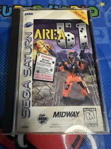 Area 51 (Sega Saturn, 1996) CIB gereinigt getestet - Bild 1 von 5