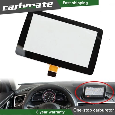 7" Touch Screen Digitizer for Mazda 3 CX-3 MX-5 Radio Navigation TM070RDZ38 - Image 1 of 4