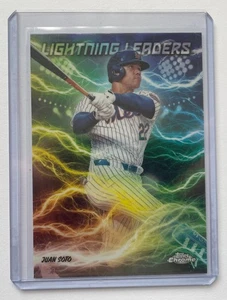 2025 Topps Chrome Juan Soto Lightning Leaders #LL-8 Mets - Bild 1 von 1