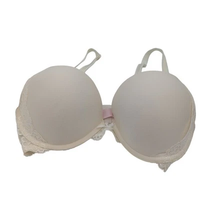 VICTORIAS SECRET DREAM ANGELS Sujetador Push Up Encaje Marfil Beige 38B Foto 1 de 4