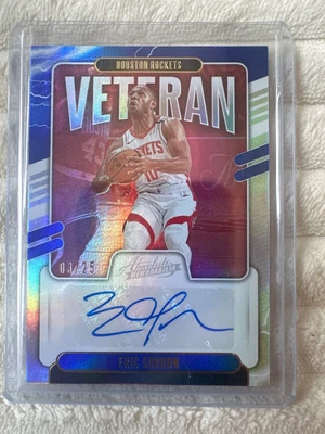 2020 Eric Gordon Auto /25 Absolute Memorabilia Panini Veteran - Image 1 of 2