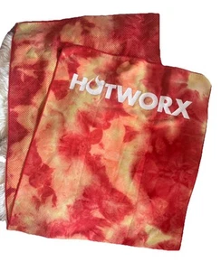 Hotworx Batik Yoga Handtuch rutschfest 30 x 78" Hot Yoga Übungsmatte EUC - Bild 1 von 7