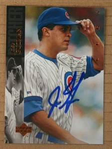 AUTOGRAPHED - Jose Guzman Upper Deck #196 Chicago Cubs 1994 - Picture 1 of 2