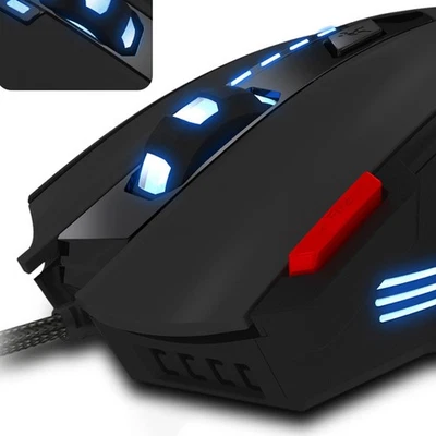  Optical USB Gaming Mouse 7 Buttons 7200 DPI Professional Gaming Mouse Computer - Image 1 of 4