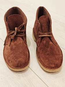 NEW CLARKS ORIGINALS SIZE 10.5 MEN'S DESERT BOOT BROWN SUEDE BOOTS VIETNAM - Picture 1 of 6