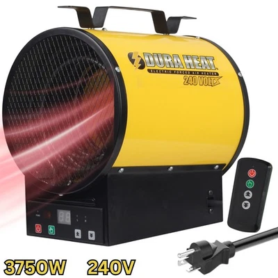 Dura Heat 240V Electric Garage Heater, Remote, Forced Air & Overheat Protection - Image 1 of 4