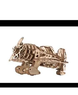 Mad Hornet Airplane Mechanical Plywood Model - Image 1 of 4