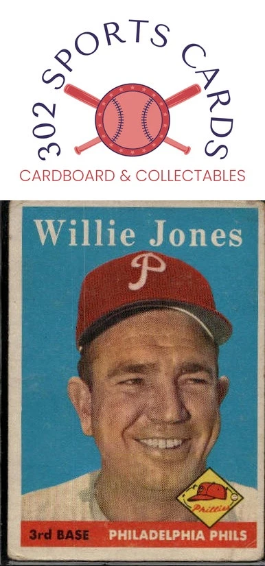 1958 Topps #181 Willie Jones - Image 1 of 1