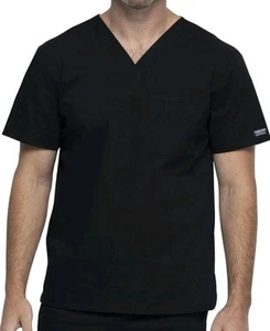 Cherokee Authentic Worwear Professionals WW644 Unisex Black Size 3XL - Picture 1 of 7