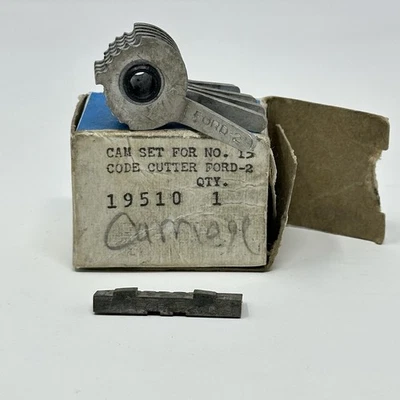 Curtis Clipper Model 15 Key Cutter Set of Cam FORD-2 Carriage FORD-2 Vintage - Image 1 of 4