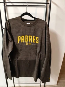 MLB San Diego Padres Shirt - Brown - Size L - New ! - Picture 1 of 5