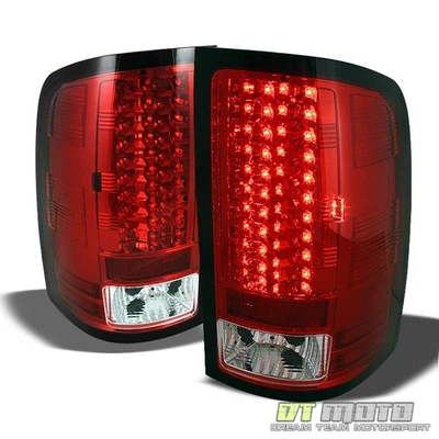 07-13 GMC Sierra Pickup LED Performance Rojo Claro Luces Traseras Izquierda+Derecha Foto 1 de 4