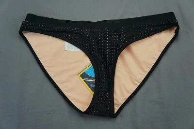Parte inferior de baño de bikini Fabletics Valentina. Negro con respaldo de melocotón, para mujer L nuevo con etiquetas $39,95 Foto 1 de 4