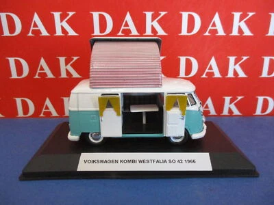 Die cast 1/43 Modellino Camper Volkswagen T1 Kombi Westfalia SO 42 1966 Variante - Immagine 1 di 4