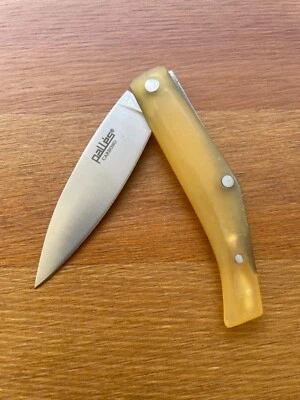 Navaja de Bolsillo 2.75" Pallés Carbono Navaja Hoja de Acero al Carbono Mango ABS Junta Deslizante Foto 1 de 4