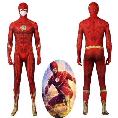 The Flash Season 8 Costume Barry Allen Cosplay Suit  Ver 2 Ver 3 - Image 1 of 4