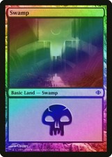 Swamp #238 FOIL Shards Of Alara MtG LP SOA