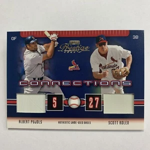 2003 Playoff Prestige Pujols / Edmomds Game Used #C-59 166/400 Cardinals - Picture 1 of 2