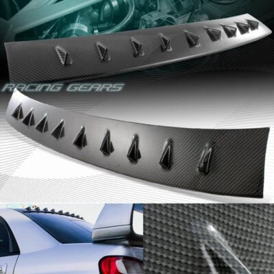 ALERÓN ESTILO CARBONO MR TECHO ALETA DE TIBURÓN ESTILO ALERÓN AJUSTE 02-07 SUBARU IMPREZA WRX Foto 1 de 3