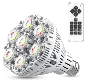 LED Pool Light Bulb for Inground Swimming Pool 30W RGB Color Changing W/ Remote - Picture 1 of 10