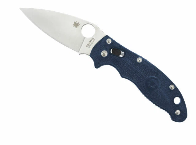 Spyderco Manix 2 Lightweight Pocket Knife - Dark Blue (C101PDBL2)