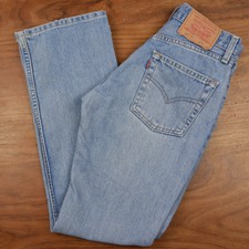 vtg Levi's 535 Red Tab Denim Jeans - W27" x L30" #153 EXCELLENT CONDITION