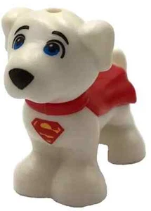 LEGO Dog with Super Hero Cape 41233 Superman S Logo Krypto New - Picture 1 of 4