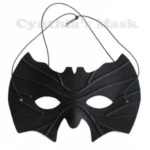 Schwarze Augenmaske Maskerade Party Abschlussball Halloween Kostüm Karneval Cosplay - Bild 1 von 1