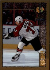 1998-99 O-Pee-Chee Chrome Chicago Blackhawks Hockey Card #10 Paul Coffey