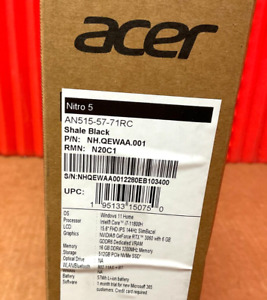 Acer Nitro 5 AN515-57-71RC i7-11800H 16GB 512GB RTX3060 15.6F W10H NH.QEWAA.001