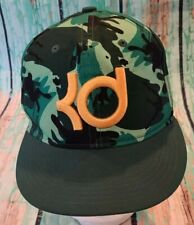 Nike True KD Hat Kevin Durant Adjustable GREEN Camo Snapback Baseball Cap Hat  