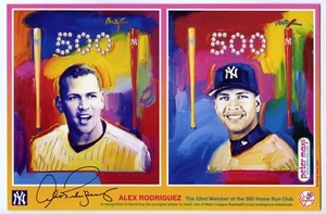 2007 Alex Rodriguez 500 Peter Max Version - Picture 1 of 1