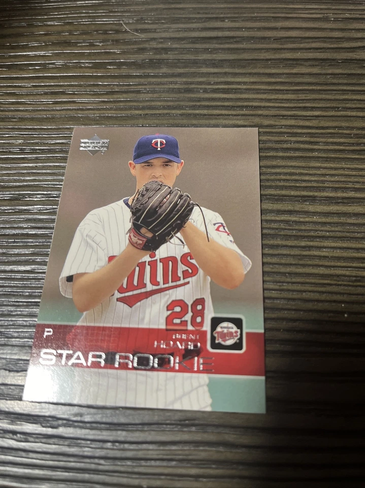 2003 Upper Deck Series 2 Minnesota Twins  #518 Brent Hoard Star Rookie - Image 1 of 1