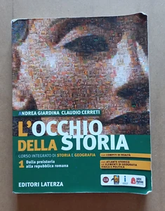 LIBRO Scuola L'OCCHIO DELLA STORIA vol. 1 Giardina Cerreti Ed. Laterza. - Picture 1 of 14